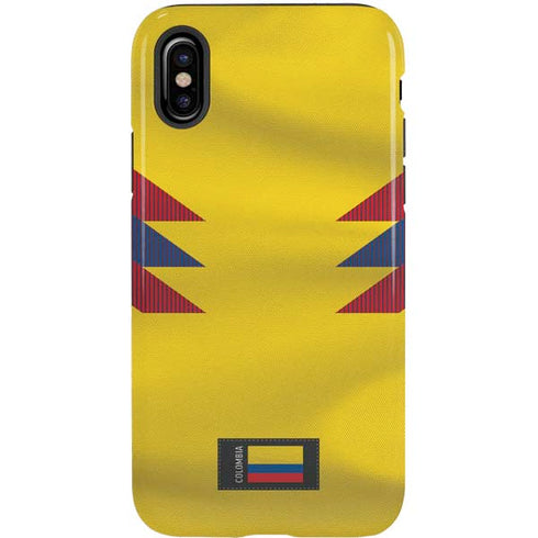 Colombia Soccer Flag iPhone XS Pro Case